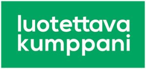 Luotettava kumppani logo